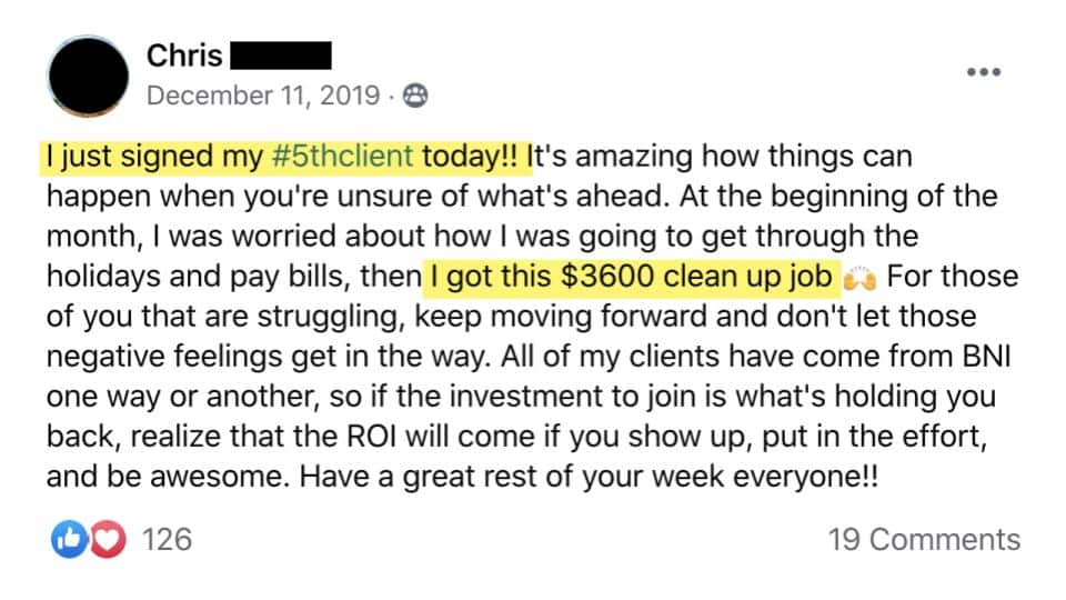 Chris Bookkeeper Launch Testimonial